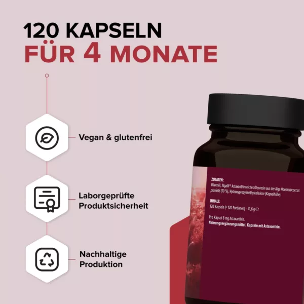 Astaxanthin Kapseln | Edubily 1