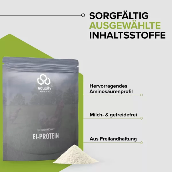 Ei-Protein aus Freilandhaltung | Edubily 2