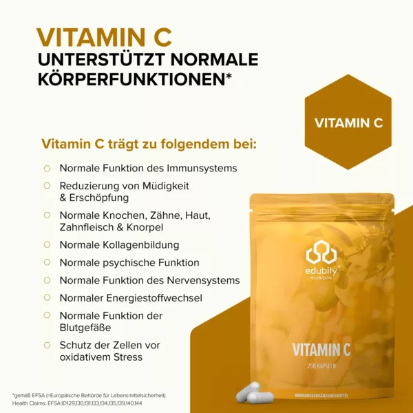 Vitamin C Kapseln | Edubily 3