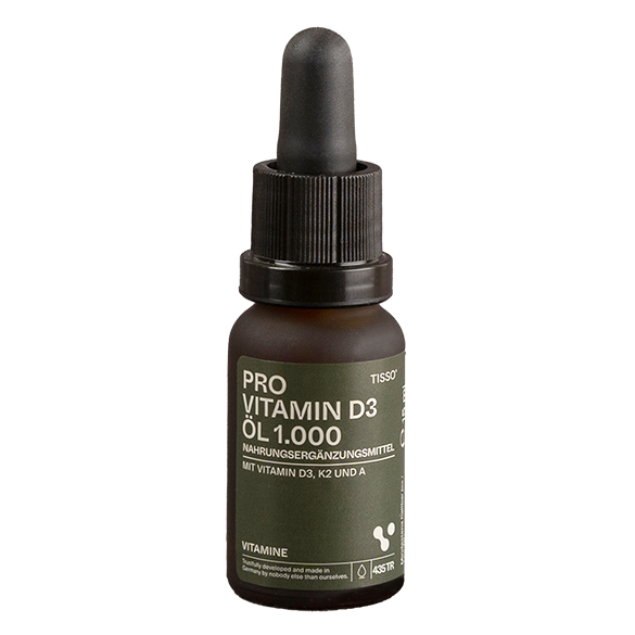 Pro Vitamin D3 Öl 1.000 IE | Tisso