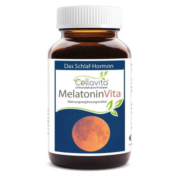 Melatonin mit Ashwagandha & Ling Zhi | Cellavita