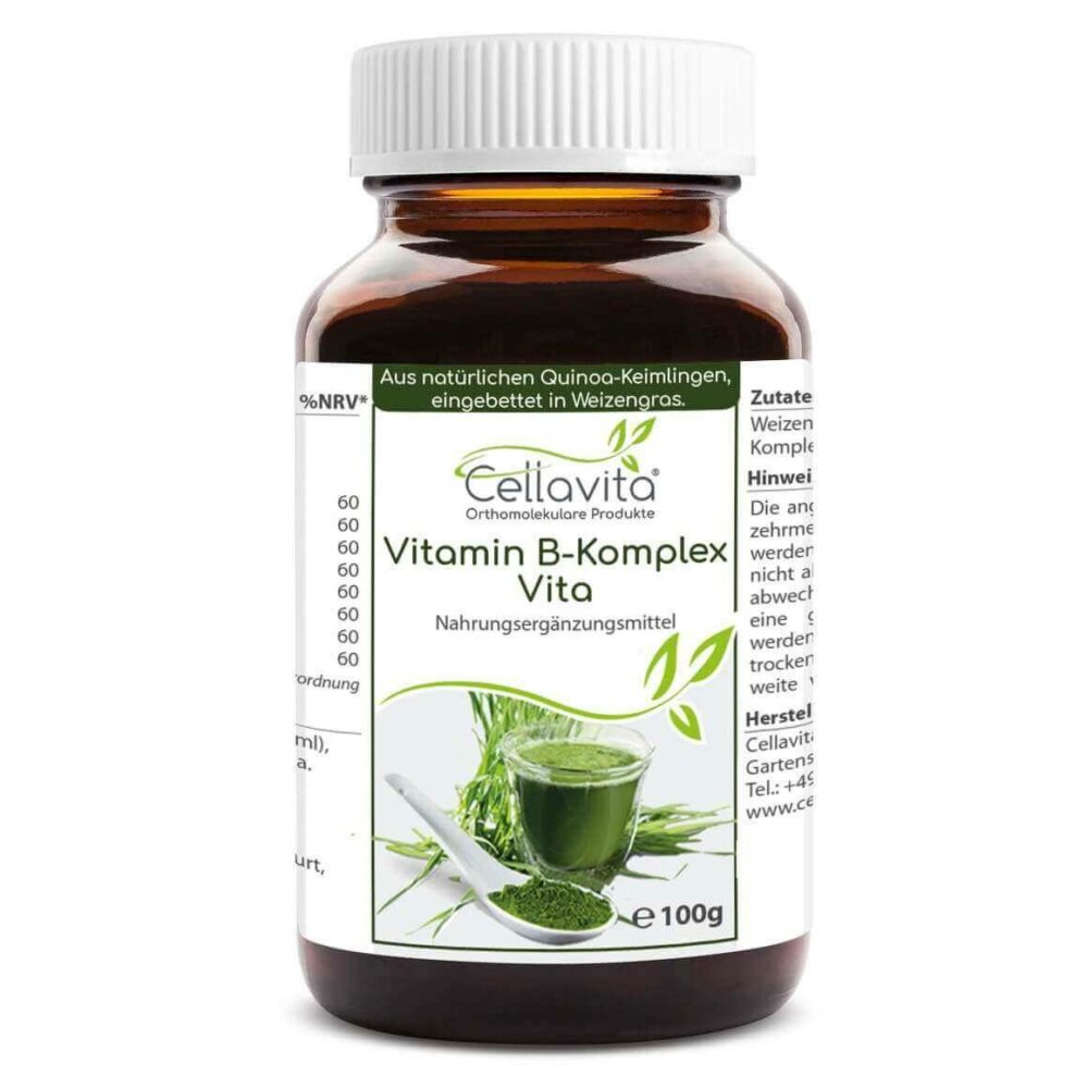 Vitamin B-Komplex Pulver | Cellavita
