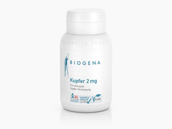 Kupfer 2 mg | Biogena