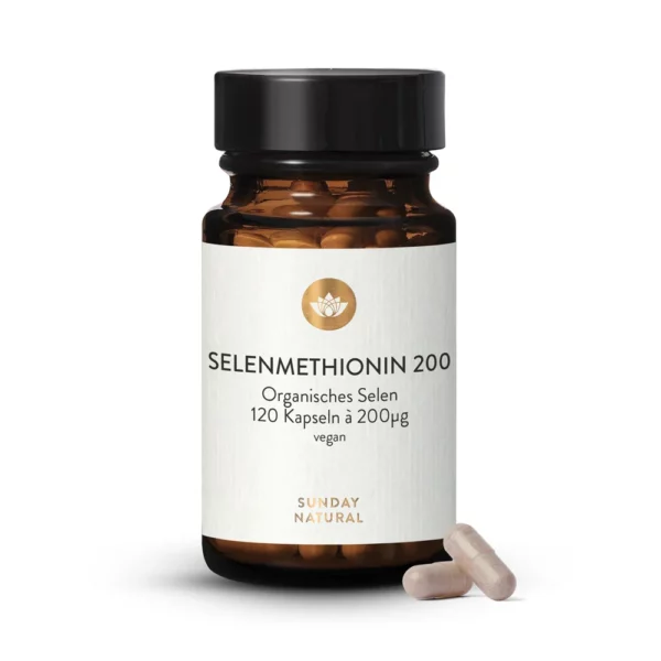 Selenmethionin 200 µg Kapseln | Sunday Natural