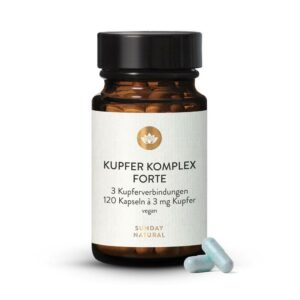 Kupfer Komplex Kapseln | Sunday Natural