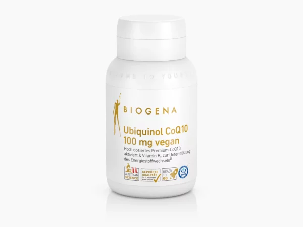 Ubiquinol CoQ10 100 mg vegan Gold | Biogena