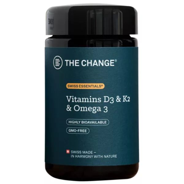 Vitamins D3 & K2 & Omega 3 | BE THE CHANGE 1