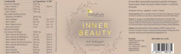 CellaPure Inner Beauty 180 Kapseln | Cellavita 1