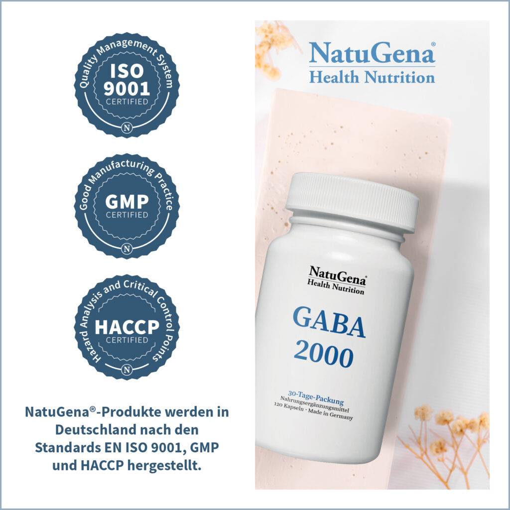 GABA 2000 Zertifikat | NatuGena