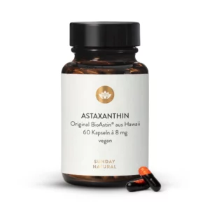 Astaxanthin 8mg Kapseln | Sunday Natural