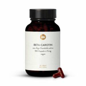 Beta-Carotin Kapseln | Sunday Natural