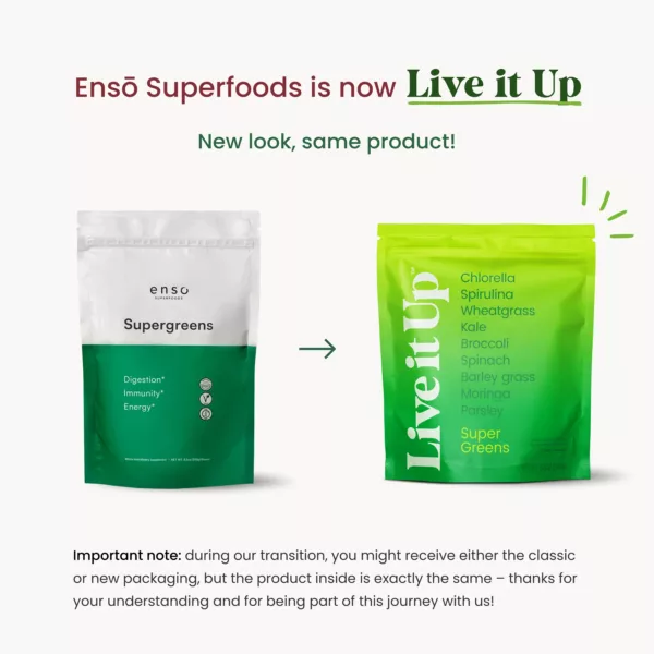 Super Greens | Live it Up war mal Enso Superfoods