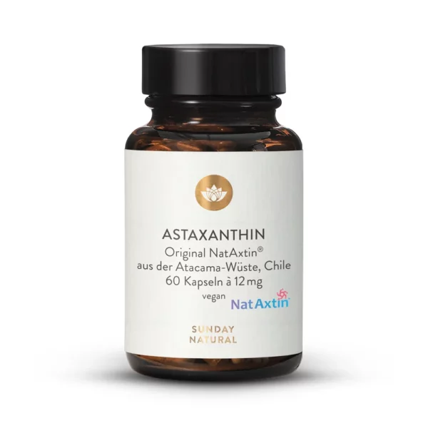 ASTAXANTHIN 12mg NatAxtin® | Sunday Natural