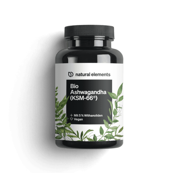 Bio Ashwagandha (KSM-66®) Kapseln | natural elements