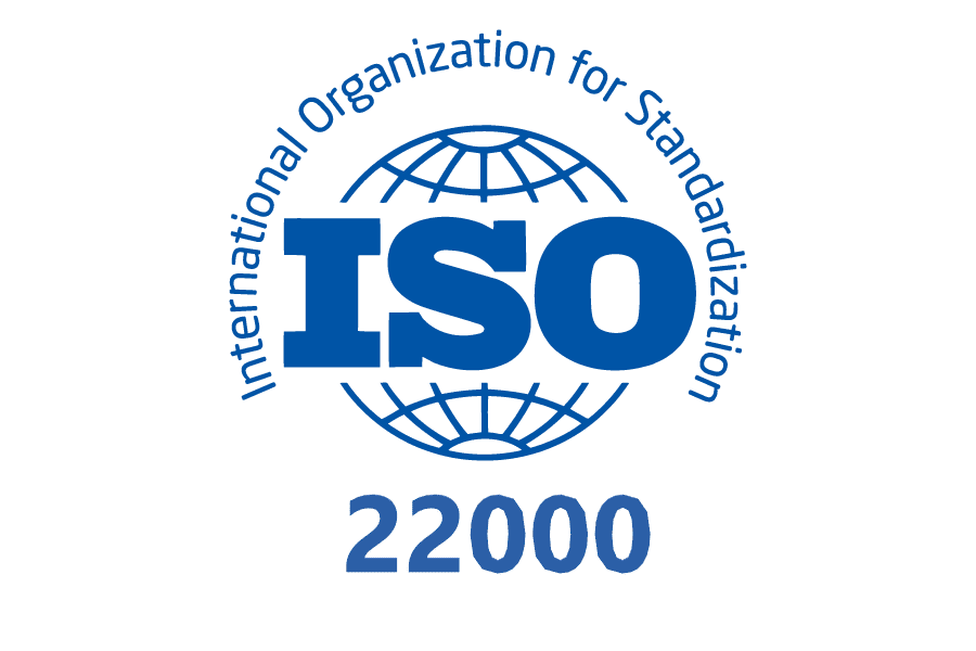 ISO 22000 Zertifikat