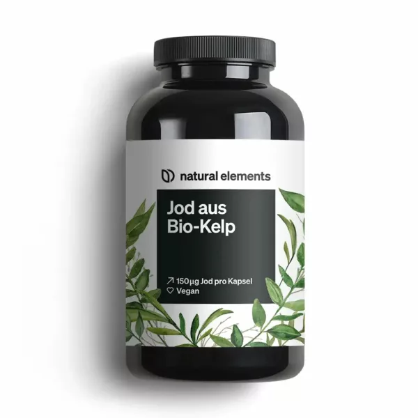 Jod aus Bio-Kelp Kapseln | natural elements