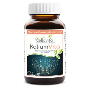 Kalium Vita (Nerven-Muskeln-Blutdruck) 250g Pulver im Glas Cellavita