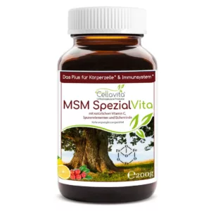 MSM Spezial Vita mit Vitamin C - 200g Cellavita