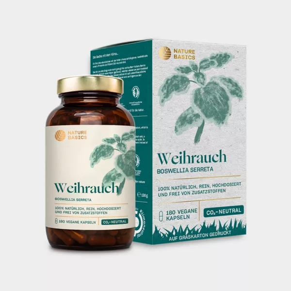 Nature Basics Weihrauch Kapseln Boswellia Serrata