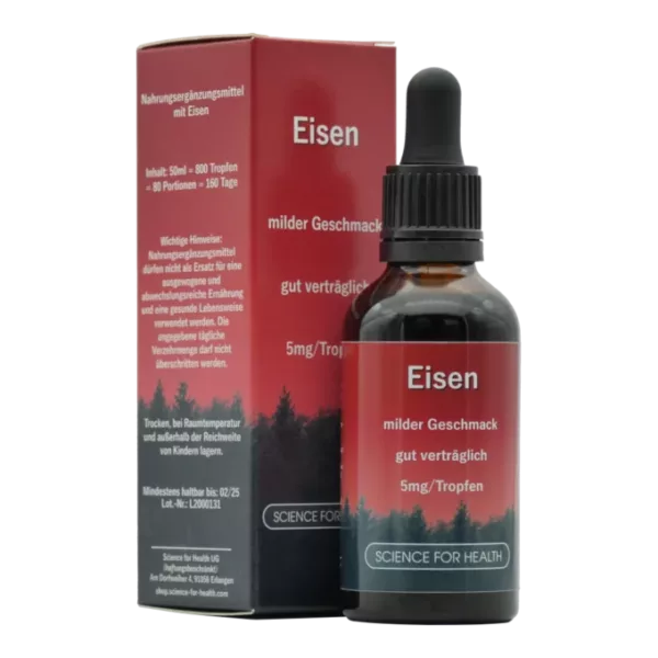 Eisen 5mg/Tropfen von Science for Health