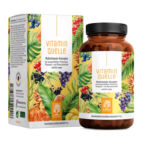 Vitaminquelle - Multivitamin-Komplex mit ausgewählten Vitaminen