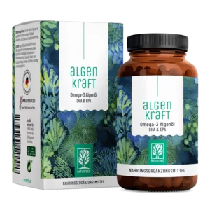 Algenkraft: Omega 3 Algenöl Kapseln - 1 Dose ALGENKRAFT KAPSELN (die meisten Kunden kaufen 2 Dosen) von NATURTREU