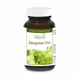 Jiaogulan Vita 90 g Pulver im Glas Cellavita