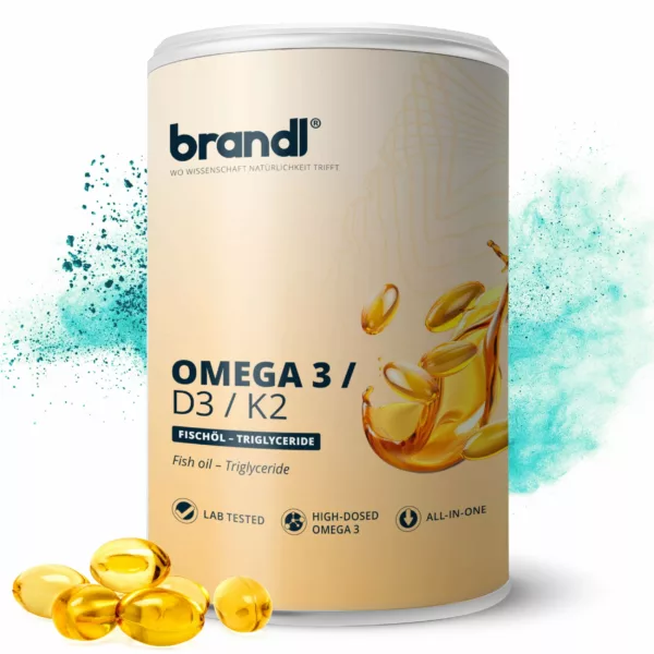 Omega 3/D3/K2 Brandl Nutrition